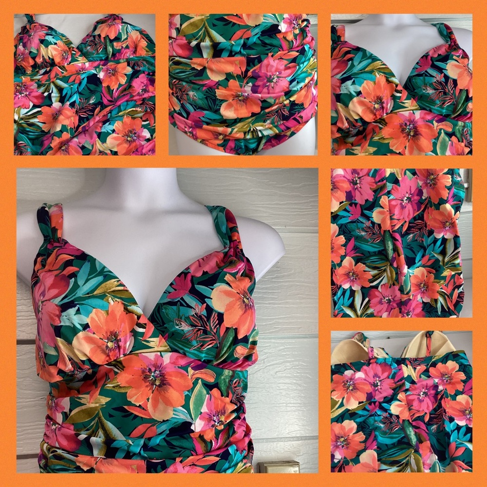 Floral women Swimwear 3 - Picture 3 of 4